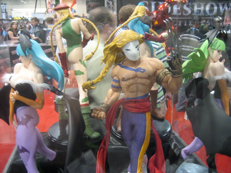 Illustration for article titled Darkstalkers, Street Fighter Get Pop Culture (Sticker) Shock